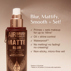AIRBRUSH FLAWLESS SETTING SPRAY MATTE & MINI DUO - FACE KIT