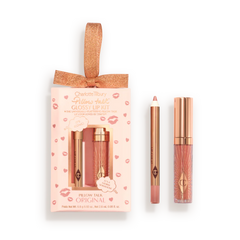 PILLOW TALK MINI GLOSSY LIPS DUO - PILLOW TALK ORIGINAL