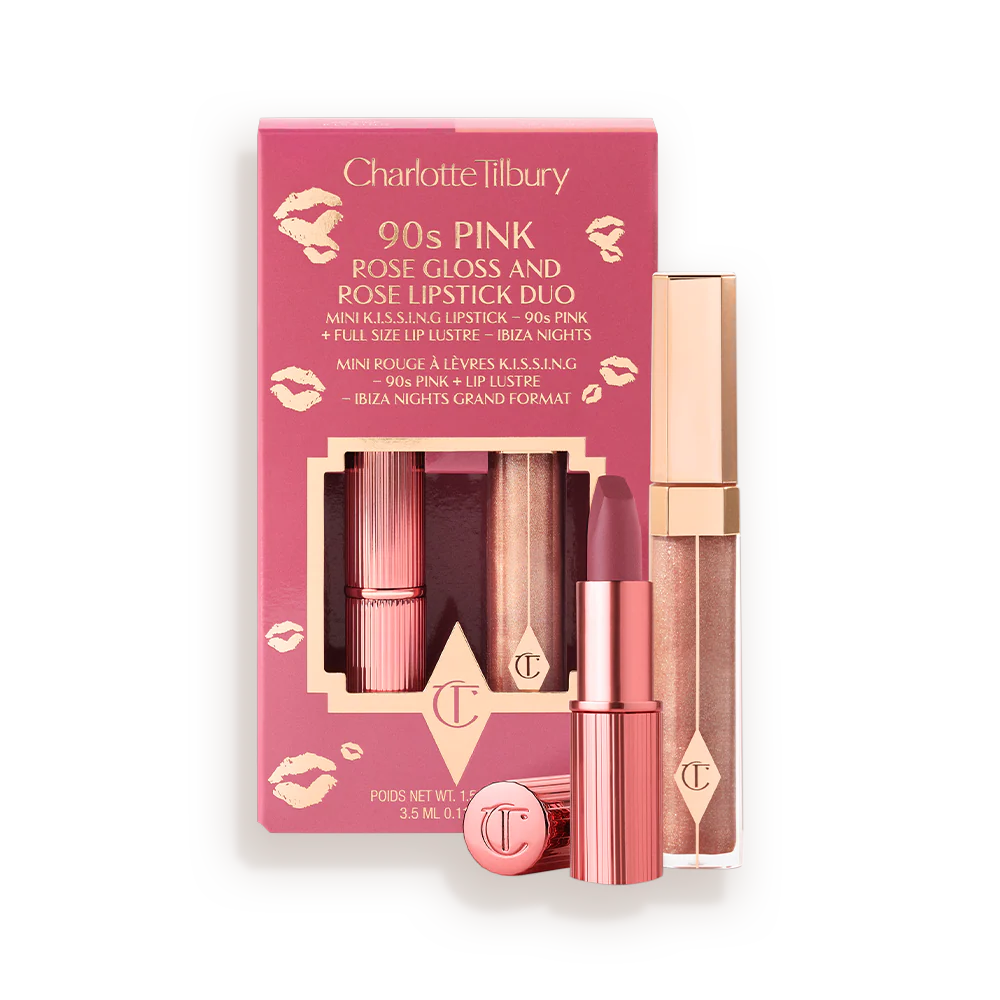 GLOSS & LIPSTICK DUO - 90s PINK