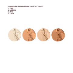 AIRBRUSH FLAWLESS FINISH BRIGHTEN & PERFECT DUO - FACE KIT