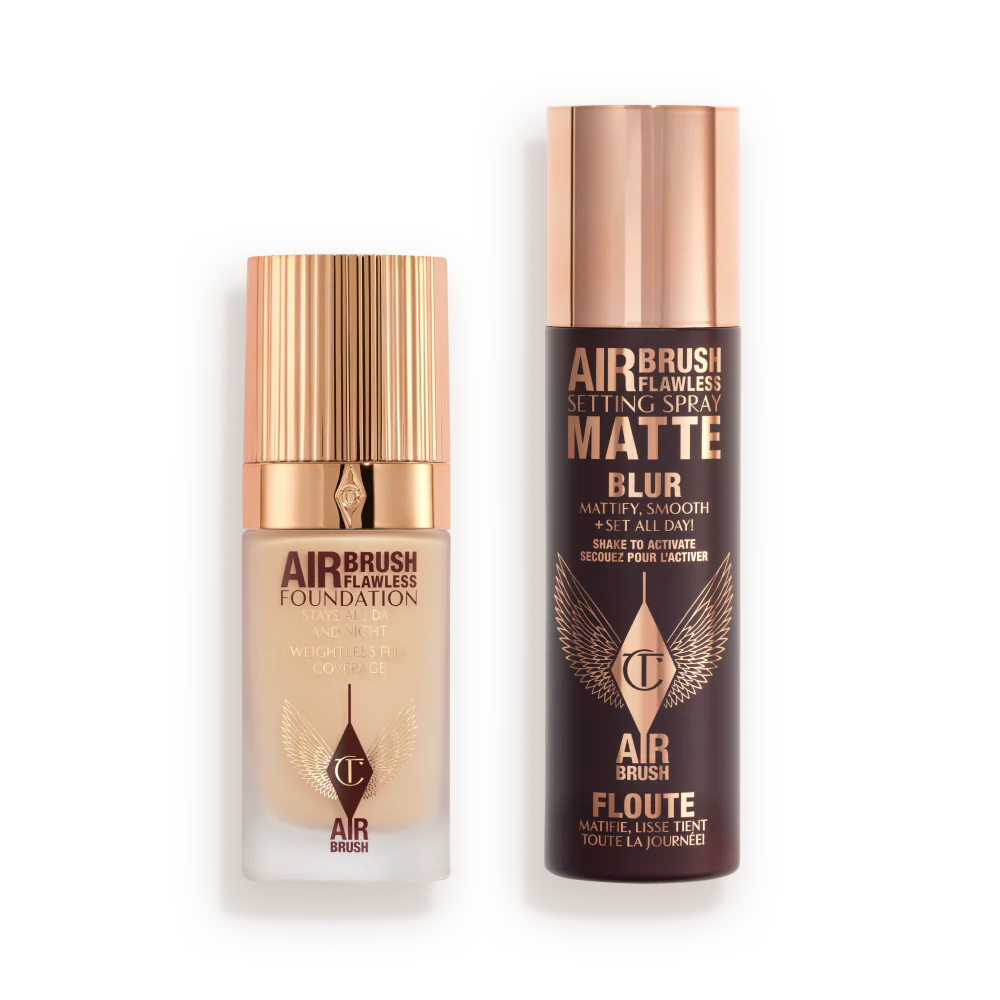 AIRBRUSH FLAWLESS PERFECT, MATTIFY & SET KIT - FACE KIT