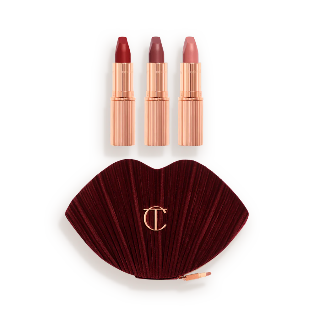 HOT LIPS BAG - MAKEUP BAG & LIP KIT