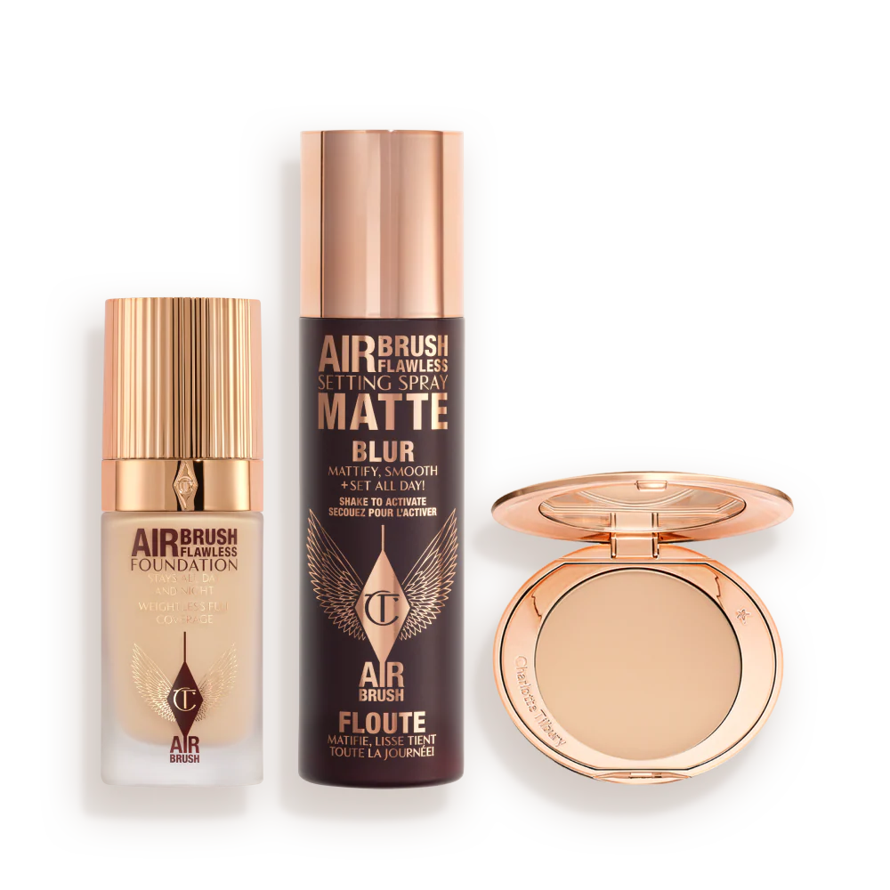AIRBRUSH FLAWLESS PERFECT, BLUR & SET KIT - FACE KIT