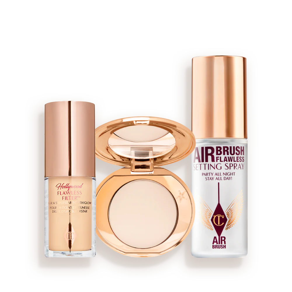 AIRBRUSH GLOW & SET TRAVEL KIT - FACE KIT