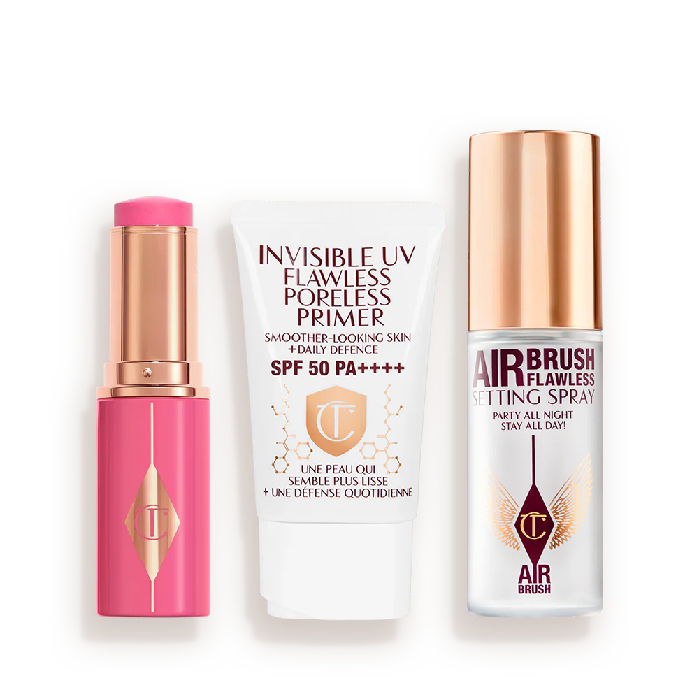 UNREAL BLUSH, PROTECT & SET TRIO - BEAUTY KIT
