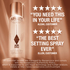 AIRBRUSH FLAWLESS  MINI SETTING SPRAY KIT - TRAVEL SIZE FACE KIT