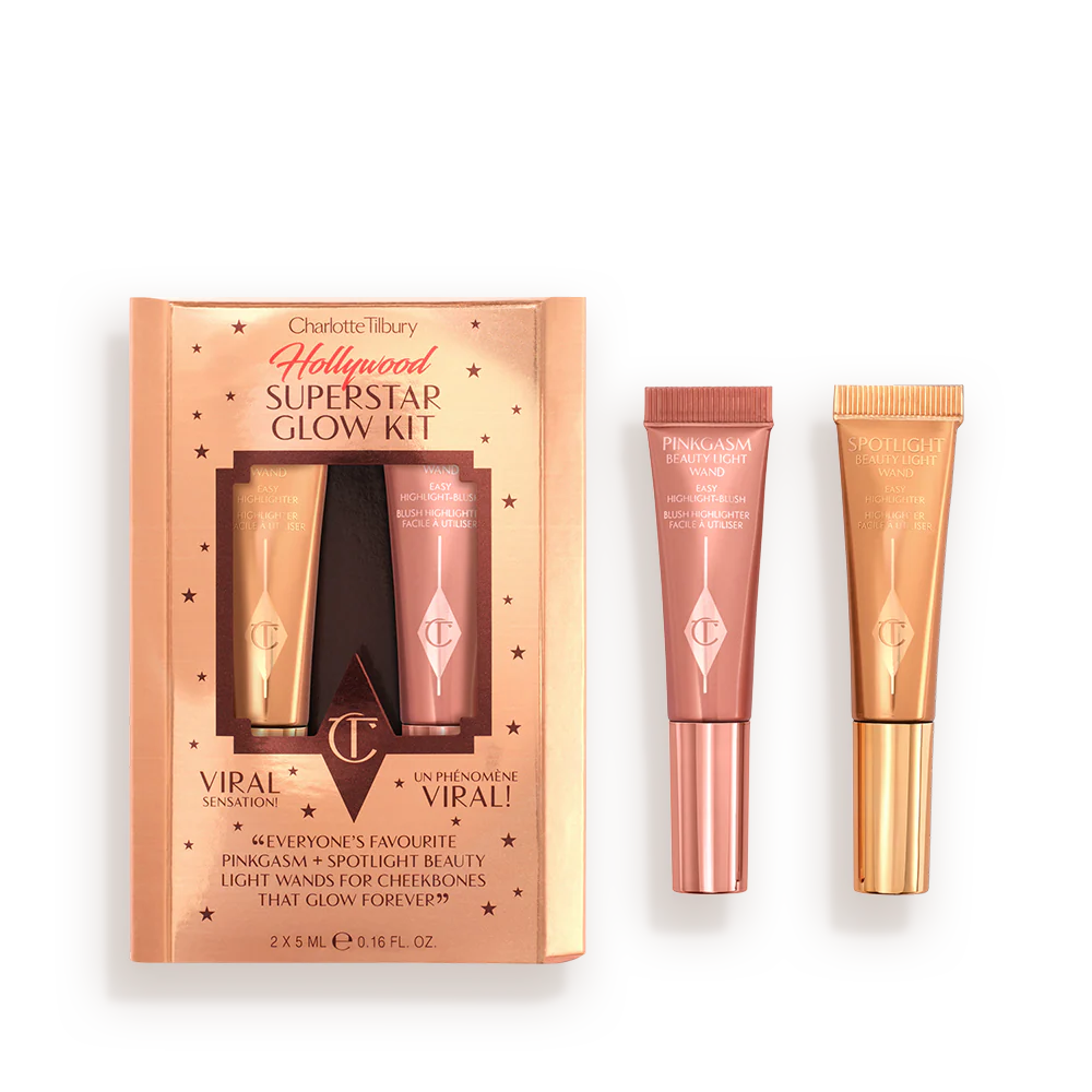 HOLLYWOOD SUPERSTAR GLOW KIT - TRAVEL SIZE CHEEK KIT