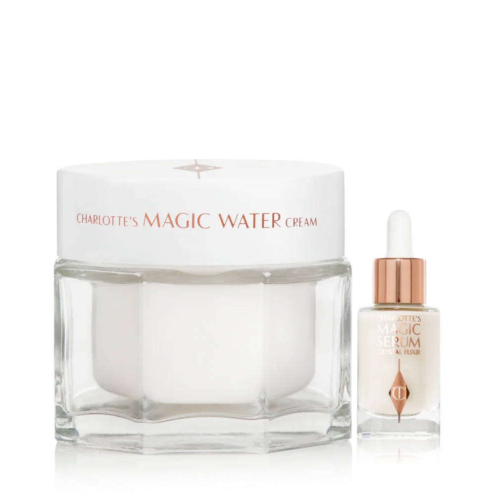 CHARLOTTE’S MAGIC SERUM & WATER CREAM DUO - SKINCARE KIT
