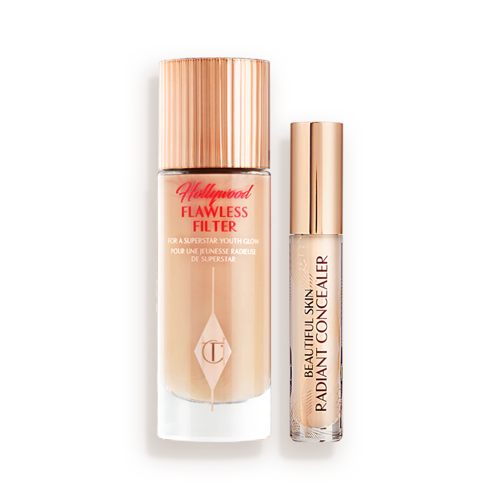 HOLLYWOOD FLAWLESS RADIANT GLOW DUO - FACE KIT