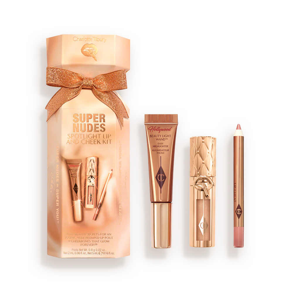 SUPER NUDES SPOTLIGHT LIP AND CHEEK KIT - LIP & CHEEK CRACKER