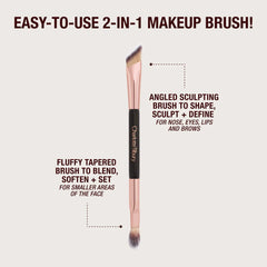 SUPER NUDES SHAPEWEAR BRUSH - ROSE GOLD & NIGHT CRIMSON